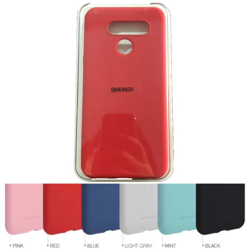 Мягкий матовый резиновый чехол Jelly для LG G8 THINQ V40 V50 K40 K50 Q60 W10 W30 X2 2019 X220 MOLAN CANO HANA COVER