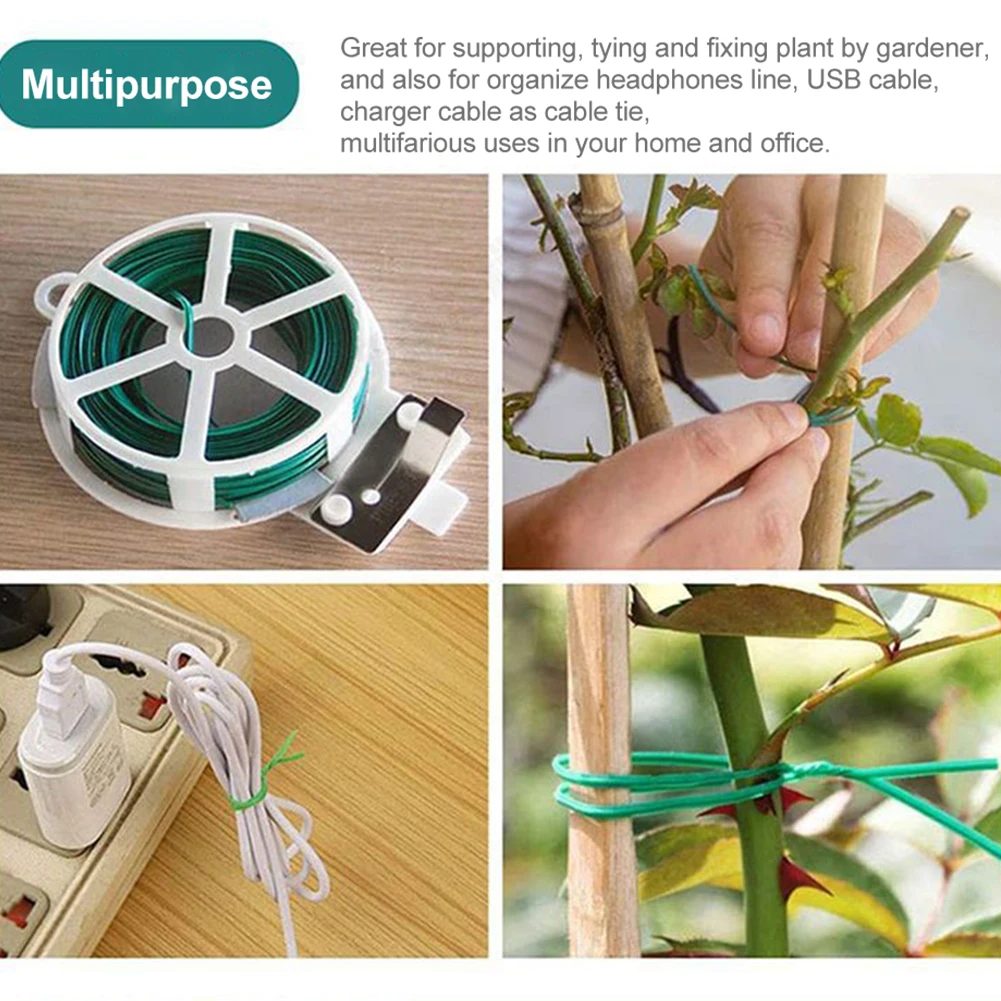 2sets 50m Gardener Garden Plant Ties Tying Practical Easy Apply For Gardening Fixing Climbing Support Multipurpose With Cutter
2sets 50m Gardener Garden Plant Ties Tying Practical Easy Apply For Gardening Fixing Climbing Support Multipurpose With Cutter