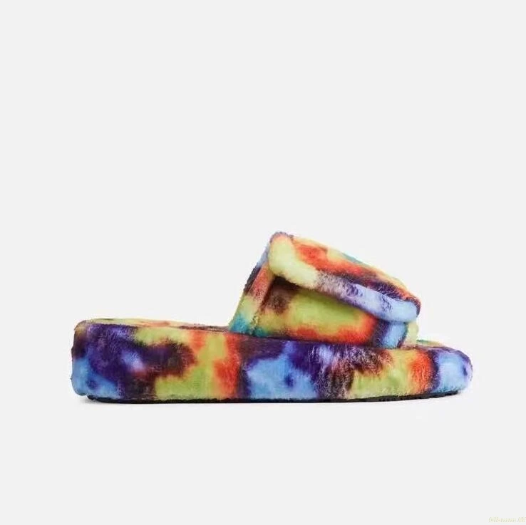 2021 women's new thick-soled plush, comfortable and versatile color slippers, fashionable and durable women's shoes slippers
2021 women's new thick-soled plush, comfortable and versatile color slippers, fashionable and durable women's shoes slippers