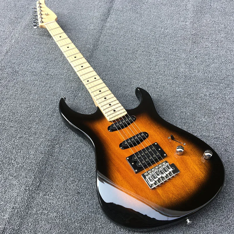 Human ST Electric Guitar Mahogany Body Maple Fingerboard Chrome Hardware Tobacco Color High Quality Fast Shipping customized
Human ST Electric Guitar Mahogany Body Maple Fingerboard Chrome Hardware Tobacco Color High Quality Fast Shipping customized