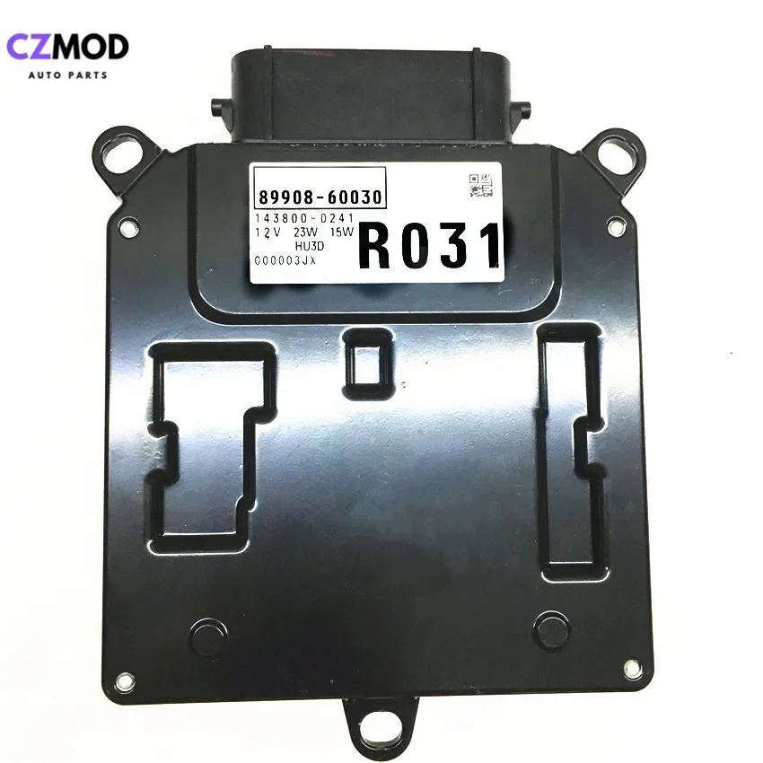 CZMOD Оригинальный 89907-60030 L031 89908-60030 R031 Блок управления драйвером светодиодной фары 143700 -0241 143800 -0241 Автомобильные аксессуары
CZMOD Оригинальный 89907-60030 L031 89908-60030 R031 Блок управления драйвером светодиодной фары 143700 -0241 143800 -0241 Автомобильные аксессуары