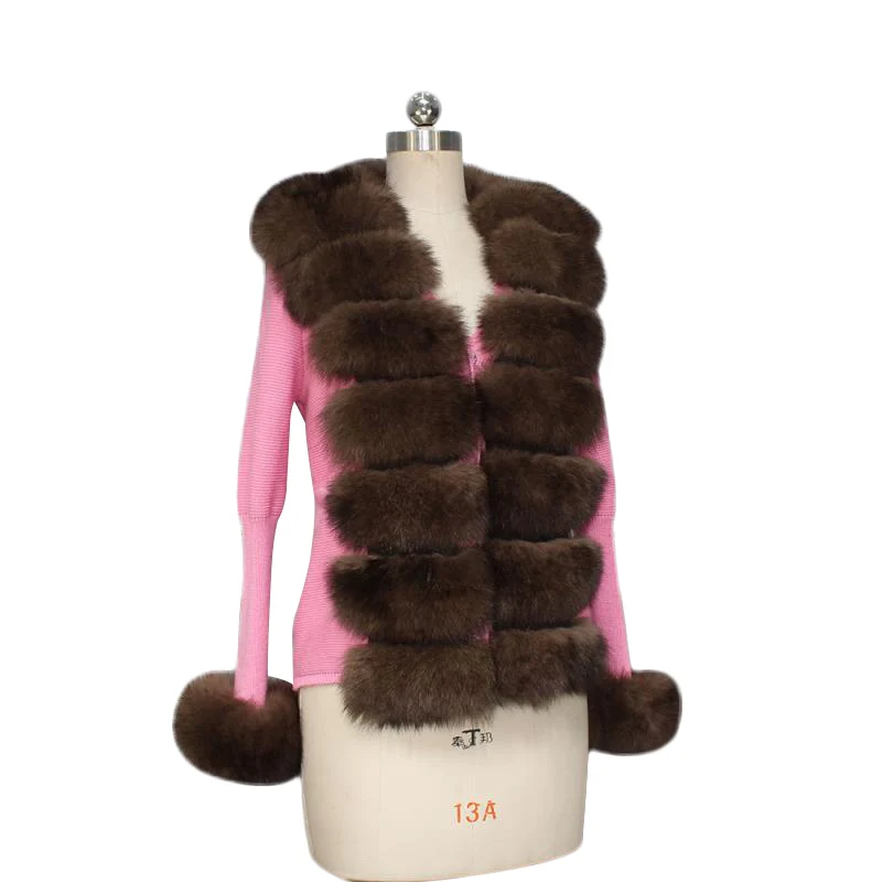 2019 Winter Luxury Fox Fur Coat Women Warm Apricot Brown Color Fox Fur Decorative Cuffs Real Fox Fur High Quality Outerwear
2019 Winter Luxury Fox Fur Coat Women Warm Apricot Brown Color Fox Fur Decorative Cuffs Real Fox Fur High Quality Outerwear
