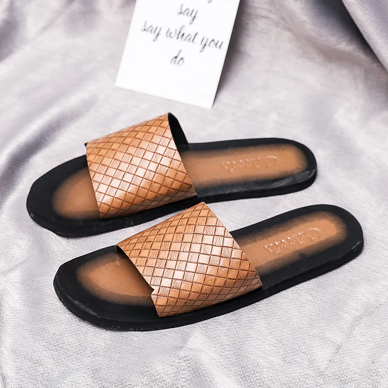 Classicleather Slippers for Men New Summer Hotel Beach Shoes Men High Quality Big Size 47 Slip on Lightweight Men Shoes
Classicleather Slippers for Men New Summer Hotel Beach Shoes Men High Quality Big Size 47 Slip on Lightweight Men Shoes