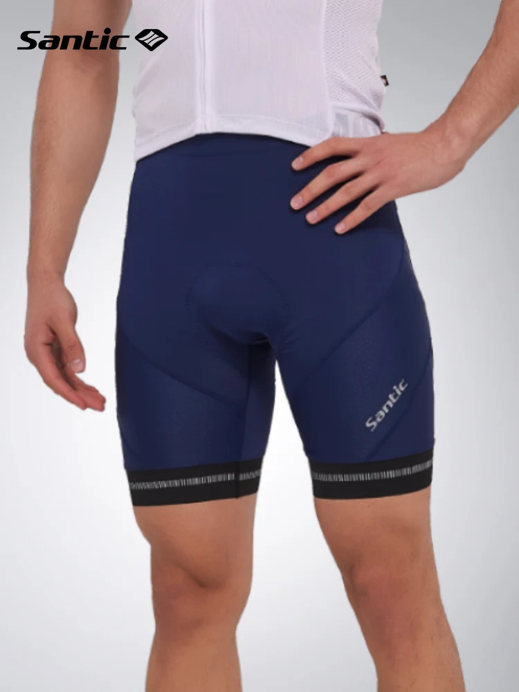 Santic Men's Padded Cycling Shorts Half Elastic Waist Quick-Dry MTB Bike Underwear Reflective Bicycle Pants Riding Bottoms
Santic Men's Padded Cycling Shorts Half Elastic Waist Quick-Dry MTB Bike Underwear Reflective Bicycle Pants Riding Bottoms