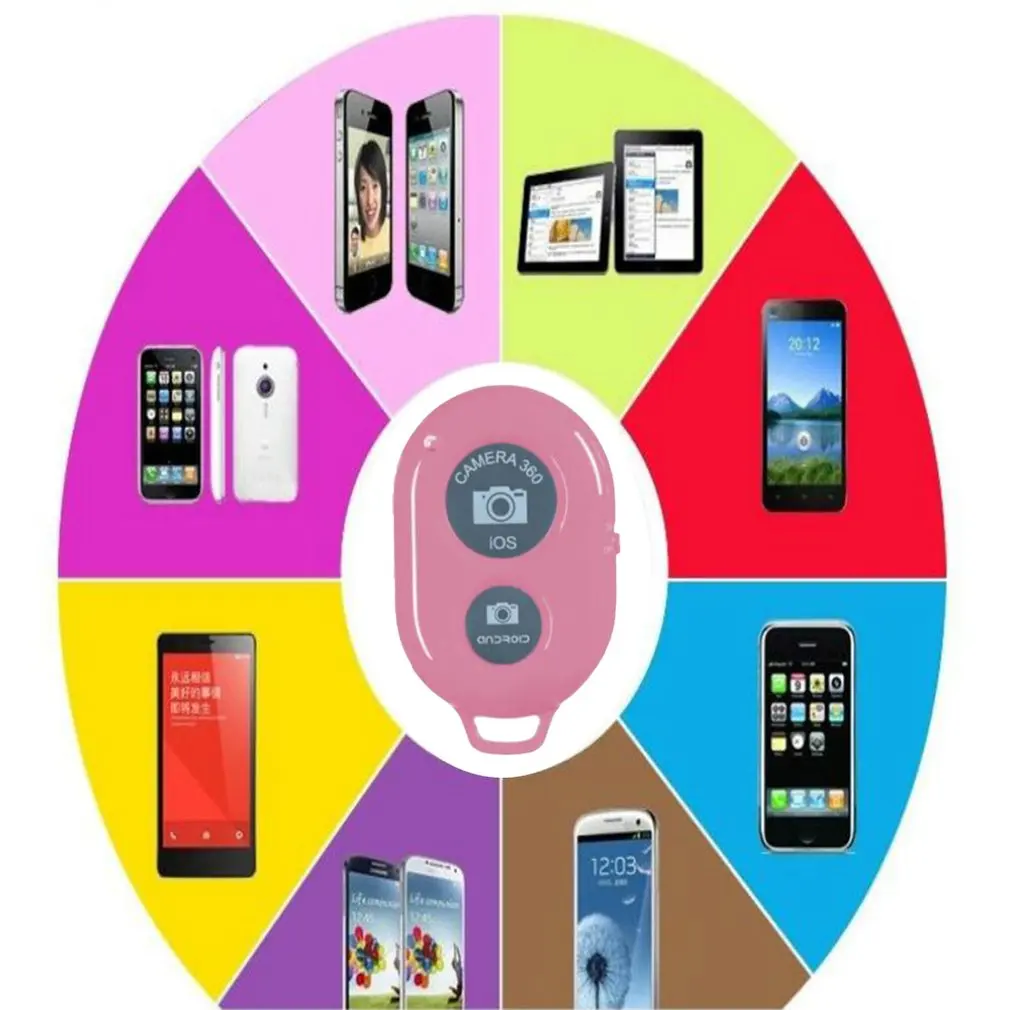 Remote Control Wireless Selfie Android Ios System Mobile Phone Selfie Artifact Shutter Remote Control
Remote Control Wireless Selfie Android Ios System Mobile Phone Selfie Artifact Shutter Remote Control