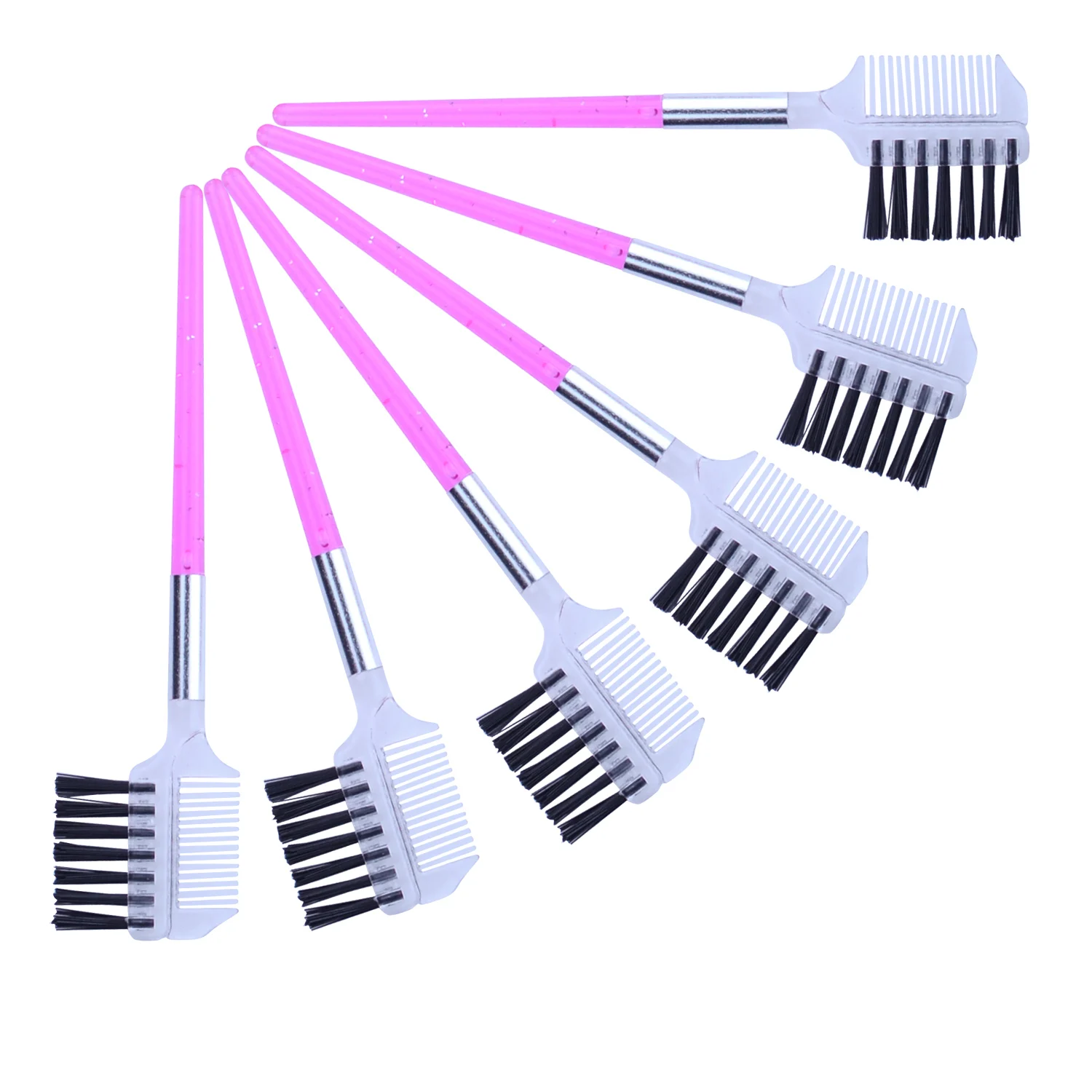 5pcs Professional Eyelashes Extension Eyebrow Dual Comb Brush Eye Lashes Beauty Cosmetic Makeup Tools Set
5pcs Professional Eyelashes Extension Eyebrow Dual Comb Brush Eye Lashes Beauty Cosmetic Makeup Tools Set