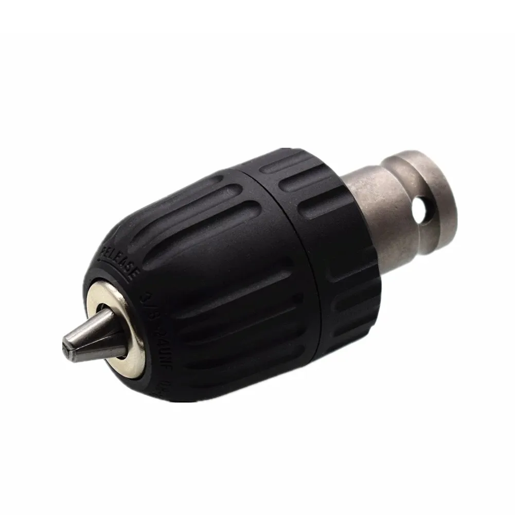 0.8-10mm Keyless Drill Chuck 3/8"- 24UNF Thread Drill Bit Collet Quick Change Adapter For Impact Drill
0.8-10mm Keyless Drill Chuck 3/8"- 24UNF Thread Drill Bit Collet Quick Change Adapter For Impact Drill