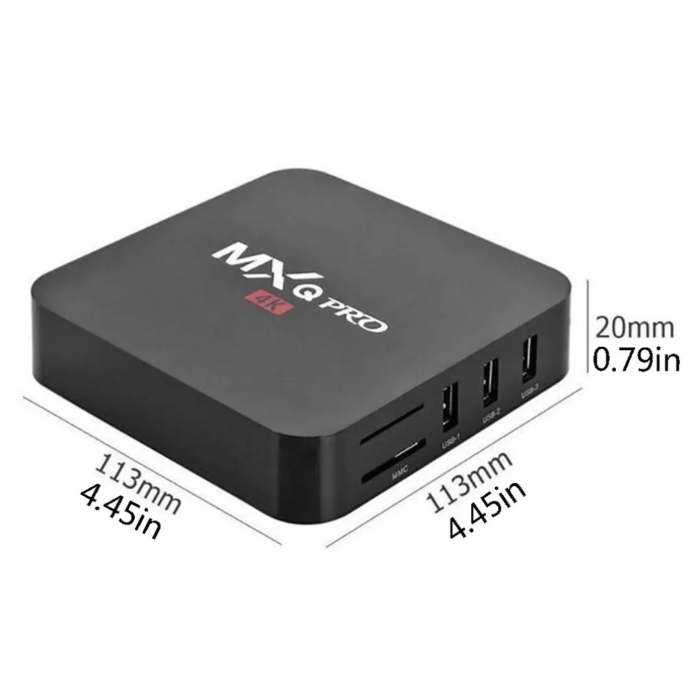1000 Channels Smart TV Box Android MxqPro RK3229 Android 7.1K 1g + 8g Smart TV Box Amlogic 4-core Media for EU US AU UK
1000 Channels Smart TV Box Android MxqPro RK3229 Android 7.1K 1g + 8g Smart TV Box Amlogic 4-core Media for EU US AU UK