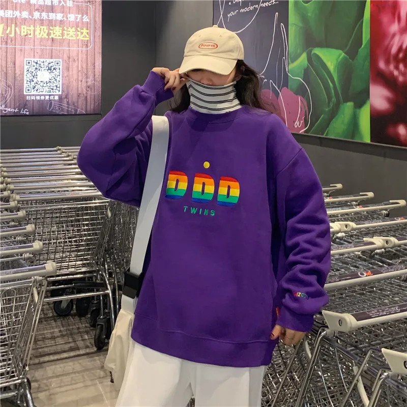 Fried Street Salt Waitmore Sweater Women's Winter Ins Loose Korean Style Lazy Style BF Fleece-Lined Thickened Fashion Brand Coat
Fried Street Salt Waitmore Sweater Women's Winter Ins Loose Korean Style Lazy Style BF Fleece-Lined Thickened Fashion Brand Coat