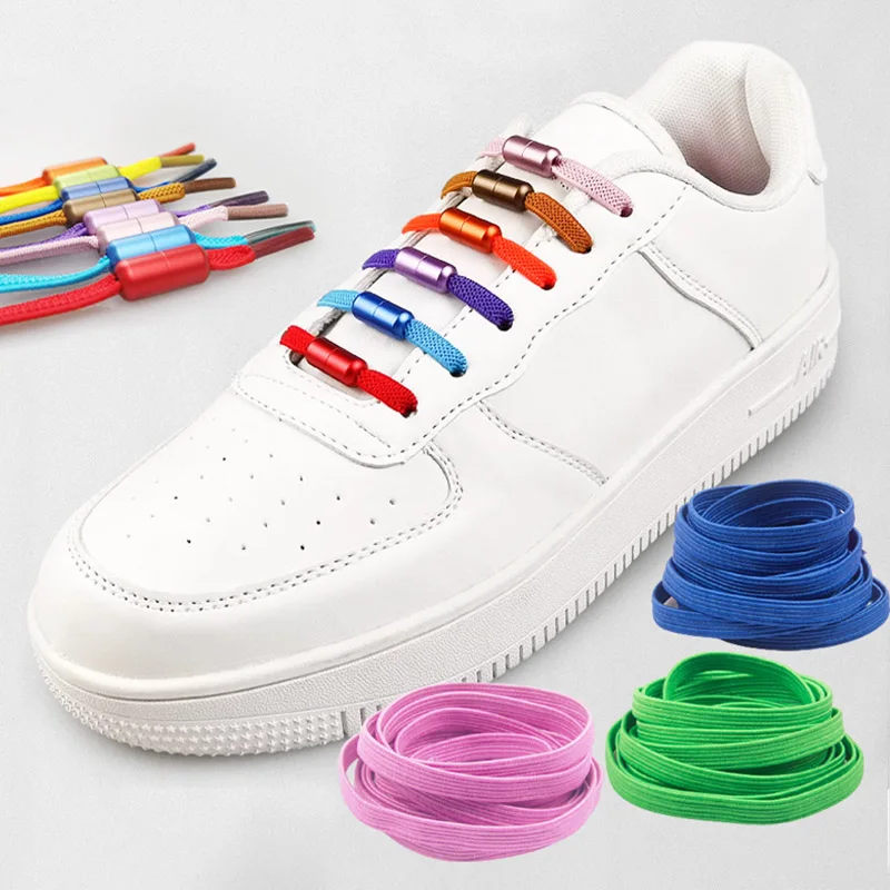 1Pair Lazy Shoe Strings Portable No Tie Shoelaces High Stretch Yarn 1M Elastic For Kids Adult Metal Lock Laces
1Pair Lazy Shoe Strings Portable No Tie Shoelaces High Stretch Yarn 1M Elastic For Kids Adult Metal Lock Laces