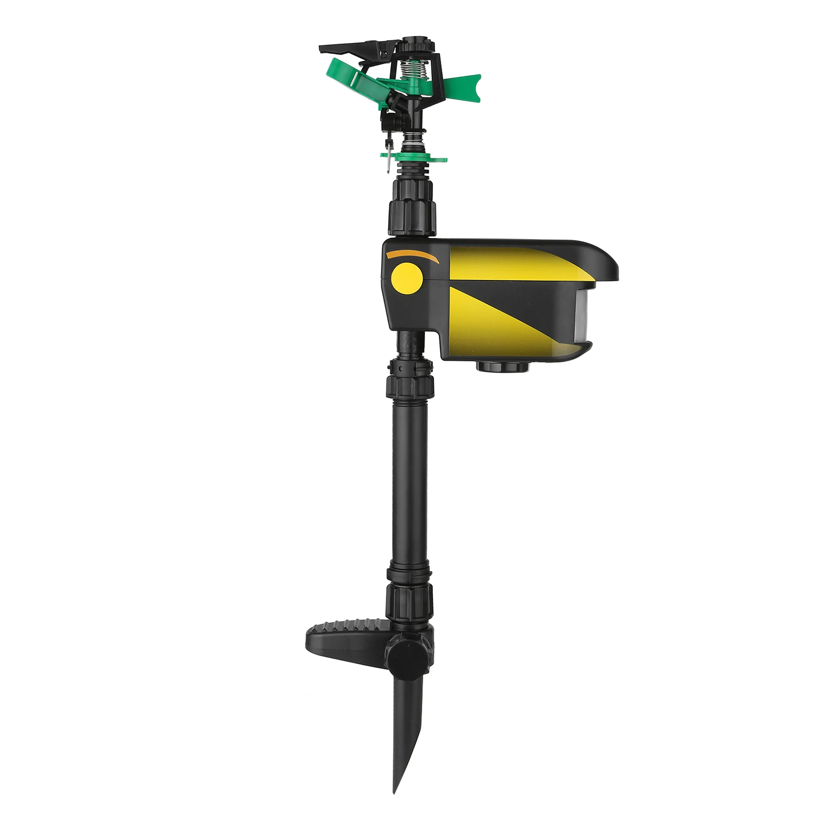 Solar Power Motion-Activated Animal Repeller Motion-Activated Sprinkler with 3 Time Modes Spray Angle amp Sprinkle
Solar Power Motion-Activated Animal Repeller Motion-Activated Sprinkler with 3 Time Modes Spray Angle amp Sprinkle