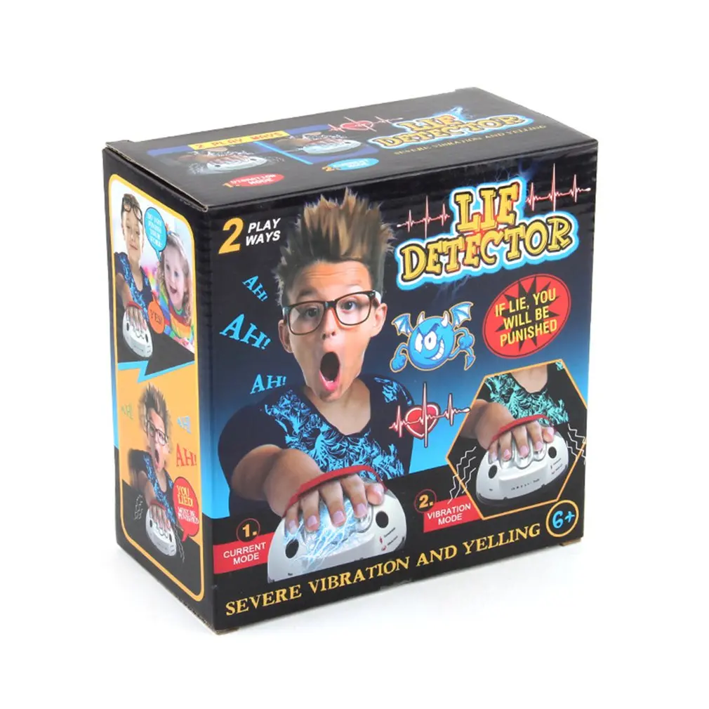Lie Detector Novelty Tricky Panic Detector With Game Sound Effects Party Truth Or Dare Vibration Current Dual Modes Toy
Lie Detector Novelty Tricky Panic Detector With Game Sound Effects Party Truth Or Dare Vibration Current Dual Modes Toy