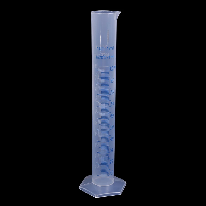 1Pcs 100ml Graduated Cylinder Measuring Cylinder Blue Scale Acid And Alkali Resistant Measuring Cylinder
1Pcs 100ml Graduated Cylinder Measuring Cylinder Blue Scale Acid And Alkali Resistant Measuring Cylinder