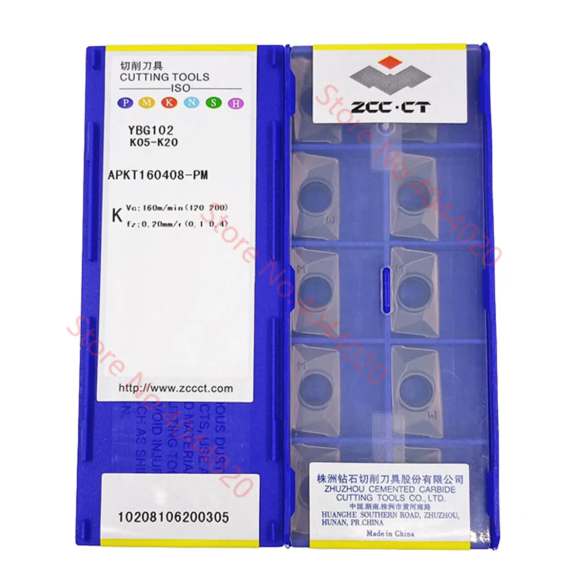 APKT11T304-PM YBG102/APKT11T308-PM YBG102/APKT160408-PM YBG102 ZCC.CT carbide insert 10pcs
APKT11T304-PM YBG102/APKT11T308-PM YBG102/APKT160408-PM YBG102 ZCC.CT carbide insert 10pcs
