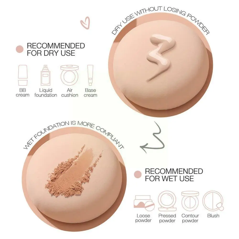 1pcs Professional Round Shape Face Body Powder Foundation Portable Foundation Cosmetic Puff Puff Makeup Soft Lot Sponge T8X4
1pcs Professional Round Shape Face Body Powder Foundation Portable Foundation Cosmetic Puff Puff Makeup Soft Lot Sponge T8X4