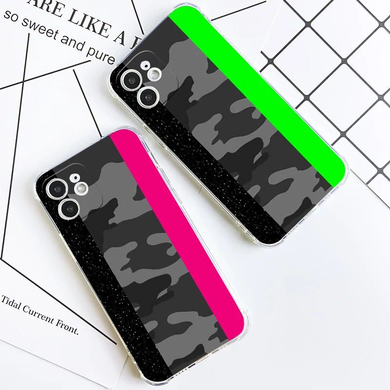 Sparkling Grey Camo Yellow Pattern Phone Case for Iphone 12 11 Pro XS MAX 8 7 6S Plus X SE 2020 XR Shockproof TPU Back Cover
Sparkling Grey Camo Yellow Pattern Phone Case for Iphone 12 11 Pro XS MAX 8 7 6S Plus X SE 2020 XR Shockproof TPU Back Cover