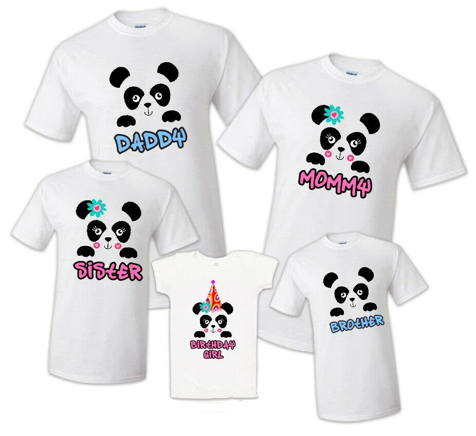 Family Matching Panda Birthday Party T-Shirt Family Matching Celebration Reunion Tee All Family Member Availible Shirt Gift
Family Matching Panda Birthday Party T-Shirt Family Matching Celebration Reunion Tee All Family Member Availible Shirt Gift