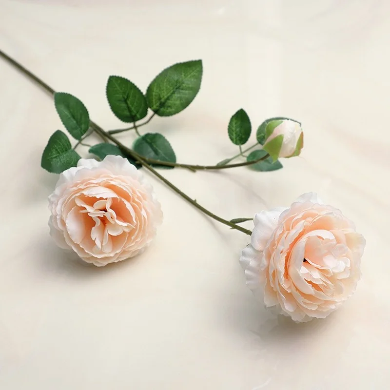 5Pcs Simulation 3 Heads Peony Silk Flower Bouquets Wedding Scene Decoration Props Fake Roses Flowers Branch Home Decoration
5Pcs Simulation 3 Heads Peony Silk Flower Bouquets Wedding Scene Decoration Props Fake Roses Flowers Branch Home Decoration
