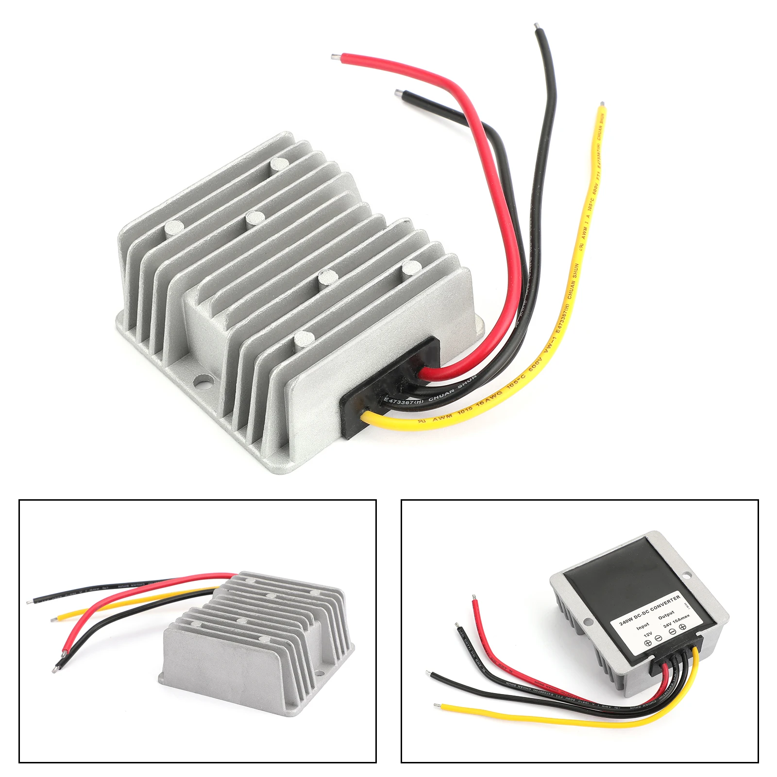 Areyourshop DC 12V TO 24V Step UP DC Converter 10A Voltage Regulator Boost Module Stablizer 
Areyourshop DC 12V TO 24V Step UP DC Converter 10A Voltage Regulator Boost Module Stablizer
