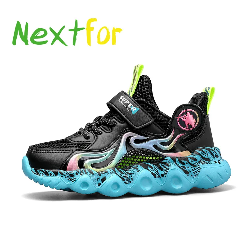 New Cool Gym Shoes For Kids Boy Black Beige Boy Sport Shoes Children Shoe Size 26-40 Mesh Hollow Teenager Sneakers for Boys
New Cool Gym Shoes For Kids Boy Black Beige Boy Sport Shoes Children Shoe Size 26-40 Mesh Hollow Teenager Sneakers for Boys