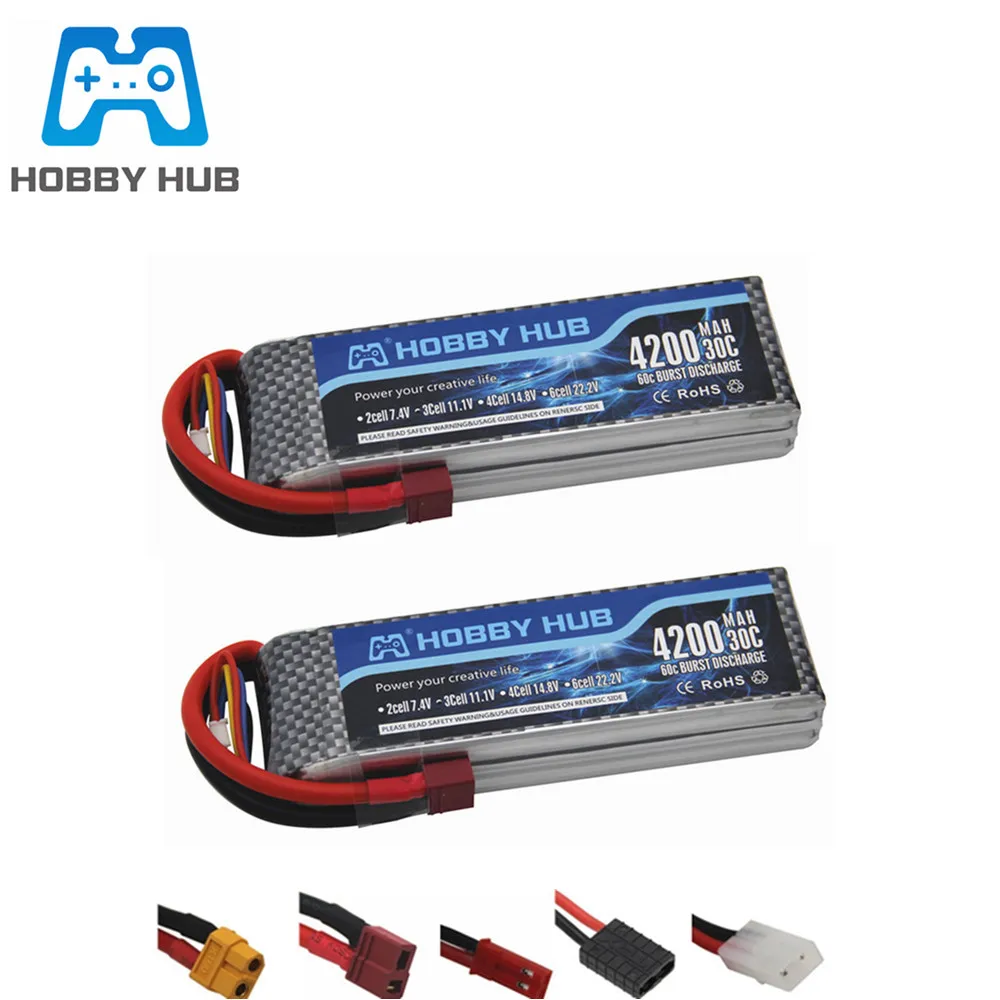 11.1v 4200mAh lipo battery For RC helicopters Airplanes Four axis aircraft power 3s battery T/XT60/JST/TRX Plug 2pcs
11.1v 4200mAh lipo battery For RC helicopters Airplanes Four axis aircraft power 3s battery T/XT60/JST/TRX Plug 2pcs
