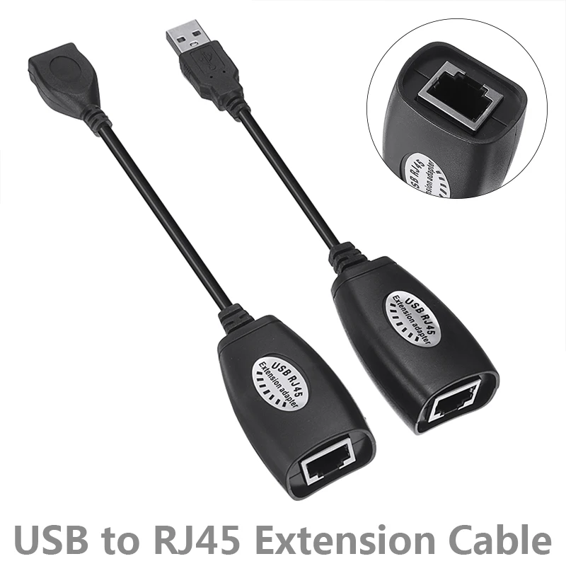 New USB 2.0 To Cat5/RJ45/Cat6 Ethernet Extension Extender Network Adapter Cable Repeater Converter Cable
New USB 2.0 To Cat5/RJ45/Cat6 Ethernet Extension Extender Network Adapter Cable Repeater Converter Cable