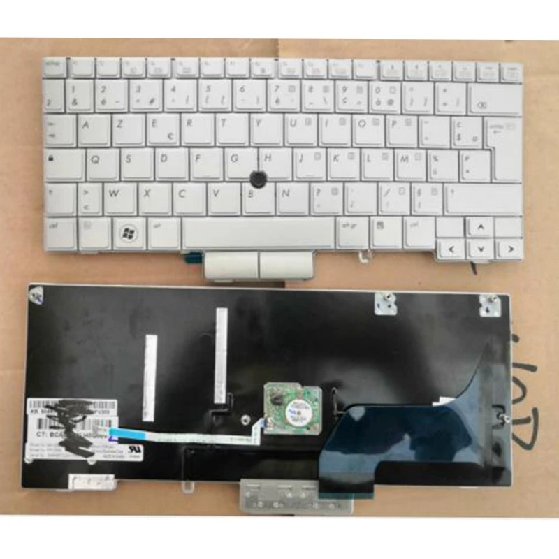 Французская клавиатура с раскладкой Azerty для HP Elitebook 2760P MP-09B63US64421 точечной палкой