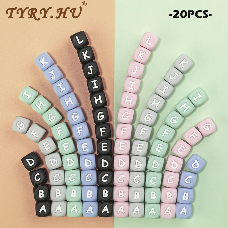 TYRY.HU New Colorful Alphabet 12mm Silicone Letter Beads Baby DIY Personaliz Name Teething Necklace Silicon Teether kids toys
TYRY.HU New Colorful Alphabet 12mm Silicone Letter Beads Baby DIY Personaliz Name Teething Necklace Silicon Teether kids toys