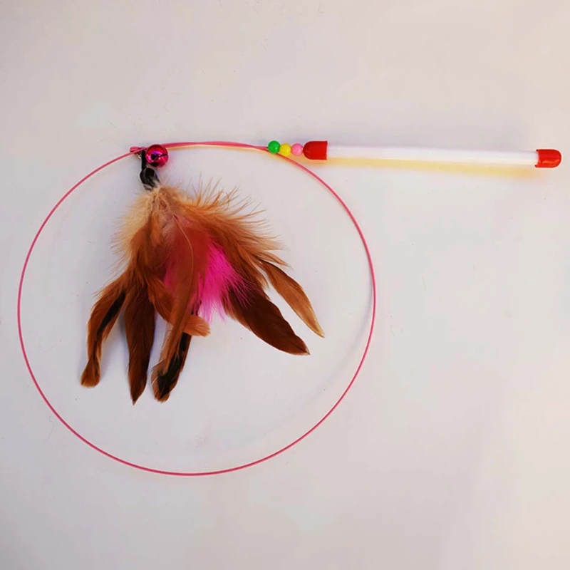 20 Pcs Cat Interactive Feather Bell Ball Teaser Stick Mouse Fish Shape Funny Cat Entertainment Toy for Cats and Kittens
20 Pcs Cat Interactive Feather Bell Ball Teaser Stick Mouse Fish Shape Funny Cat Entertainment Toy for Cats and Kittens