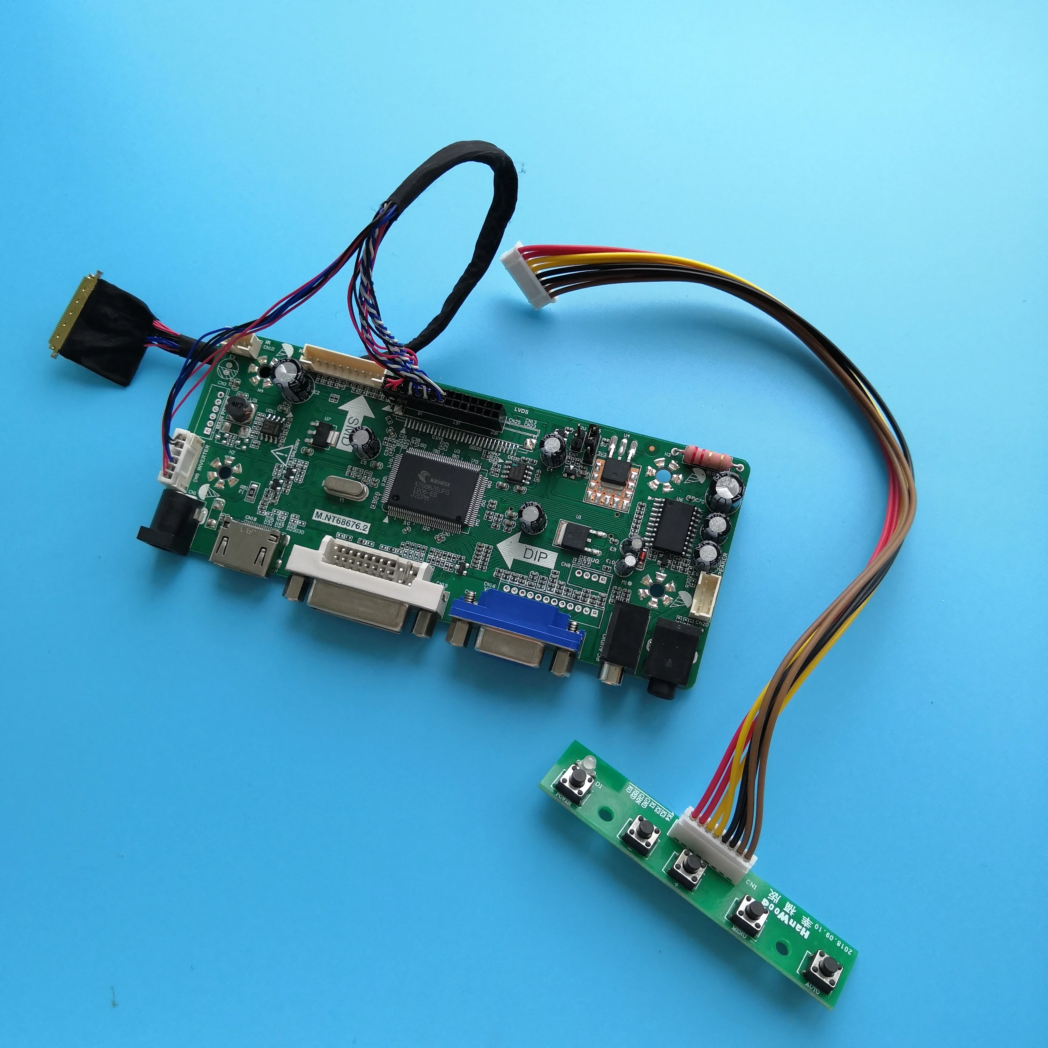 Kit For LTN140AT21-C01 14" 1366X768 HDMI DVI Controller board VGA Screen LED LCD M.NT68676 40pin LVDS Panel monitor 
Kit For LTN140AT21-C01 14" 1366X768 HDMI DVI Controller board VGA Screen LED LCD M.NT68676 40pin LVDS Panel monitor