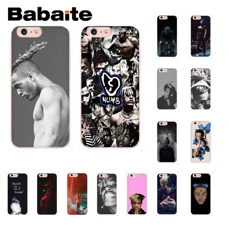 Babaite XXXTENTACION красочные милые аксессуары для телефона чехол iPhone 8 7 6 6S Plus X XS Макс 5 5S SE