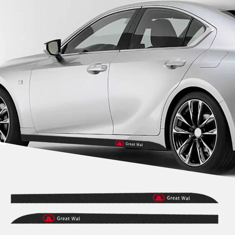2pcs Car Door Side Skirt Sill Stripe Body Decals Sticker for Great Wall Hover H5 H3 Safe M4 Wingle 5 Deer Voleex C30 Auto Goods
2pcs Car Door Side Skirt Sill Stripe Body Decals Sticker for Great Wall Hover H5 H3 Safe M4 Wingle 5 Deer Voleex C30 Auto Goods
