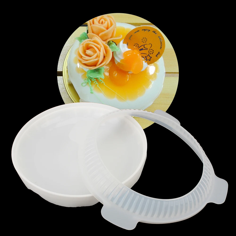 DIY Handmade Baking Accessories Cake Baking Pan For Mousses Ice Cream Chiffon Cakes Round Eclipse Silicone Cake Mould
DIY Handmade Baking Accessories Cake Baking Pan For Mousses Ice Cream Chiffon Cakes Round Eclipse Silicone Cake Mould