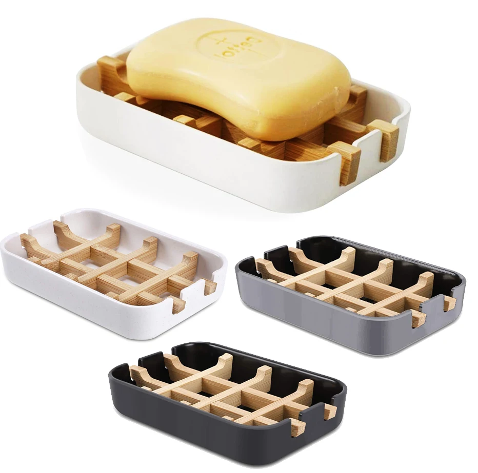 Bamboo Soap Dish Drain Holder Removable Shower Hand Wash Soap Storage Tray Bathroom Bathtub Sink Drain Rack for Scrubber Sponge
Bamboo Soap Dish Drain Holder Removable Shower Hand Wash Soap Storage Tray Bathroom Bathtub Sink Drain Rack for Scrubber Sponge