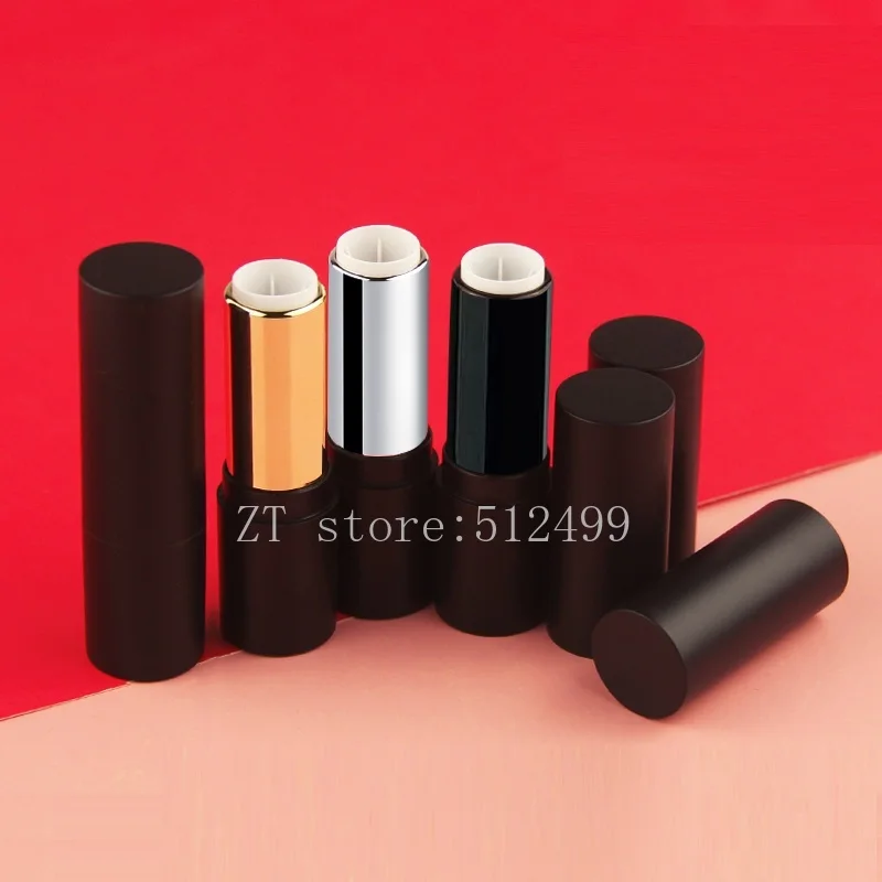 1/2/5pcs Black Silver Gold Round Empty 12.1mm Lipstick Tube Lip Balm Container Lipstick Shell Packaging Cosmetics Refillable
1/2/5pcs Black Silver Gold Round Empty 12.1mm Lipstick Tube Lip Balm Container Lipstick Shell Packaging Cosmetics Refillable