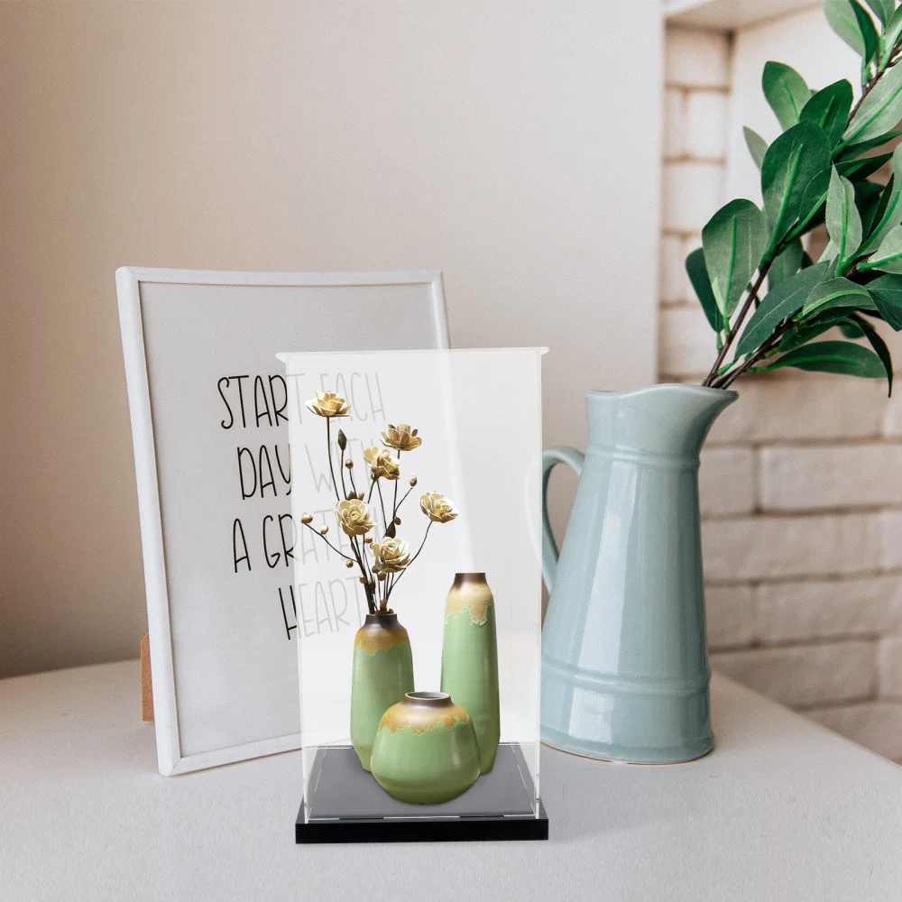 1PC Acrylic Display Box Transparent Model Display Case (Transparent) 
1PC Acrylic Display Box Transparent Model Display Case (Transparent)