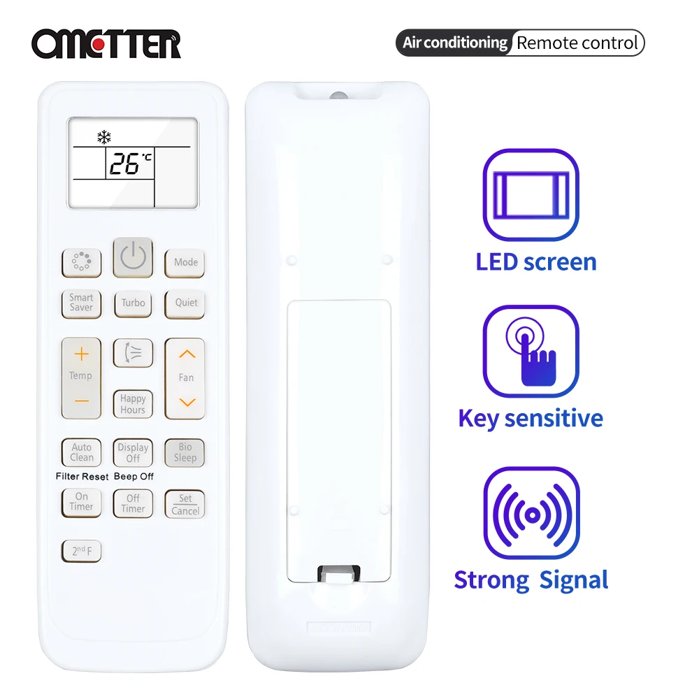 For SAMSUNG Air Conditioner Remote Control DB93-11489C DB93 11489 DB93-11489G DB93-11115K DB9311115K/M/R
For SAMSUNG Air Conditioner Remote Control DB93-11489C DB93 11489 DB93-11489G DB93-11115K DB9311115K/M/R