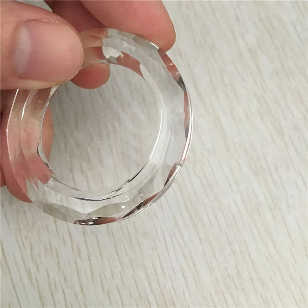 1PCS Handing Ring Chandelier Glass Crystals Lamp Lighting Modern Chrome Plafon Prisms Parts Drops Home Decoration Pendant 50mm
1PCS Handing Ring Chandelier Glass Crystals Lamp Lighting Modern Chrome Plafon Prisms Parts Drops Home Decoration Pendant 50mm