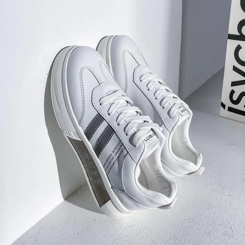 2021 Spring Autumn Shoes Female Casual Sports Shoes Breathable Patchwork Breathable Korea Style Fashion PU Letter Sneakers Brand
2021 Spring Autumn Shoes Female Casual Sports Shoes Breathable Patchwork Breathable Korea Style Fashion PU Letter Sneakers Brand