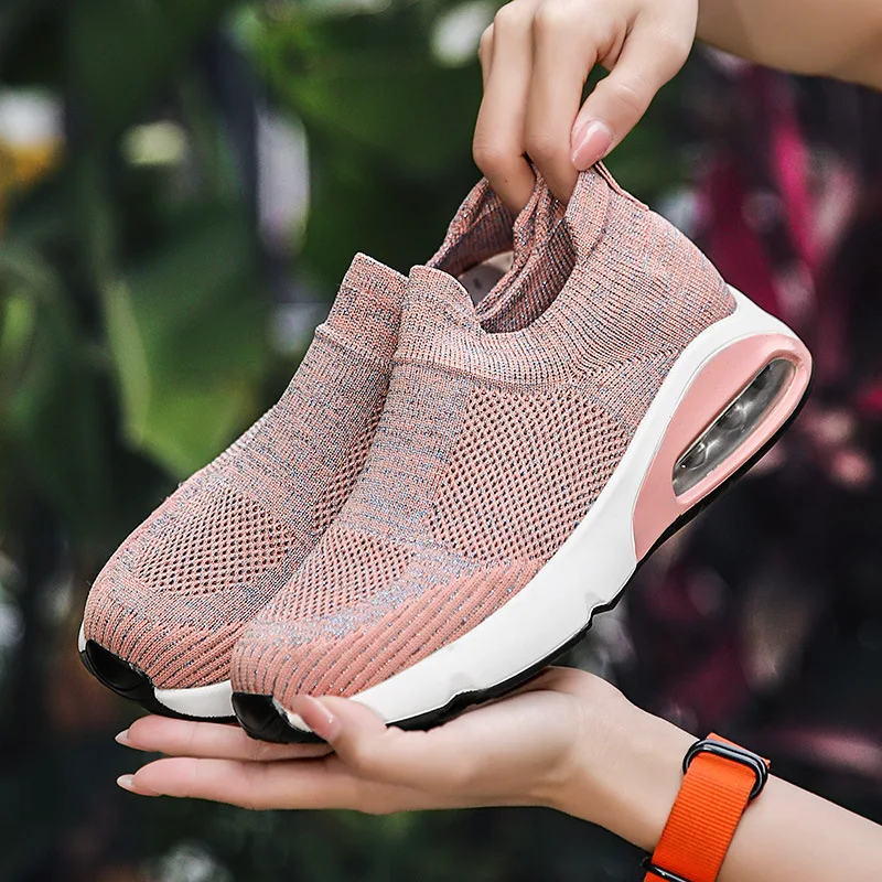 36-42 Shoes Woman Large Size Women's Air Cushion Flying Woven Breathable Lightweight Casual Luxury Designer Mesh Air Cushion
36-42 Shoes Woman Large Size Women's Air Cushion Flying Woven Breathable Lightweight Casual Luxury Designer Mesh Air Cushion