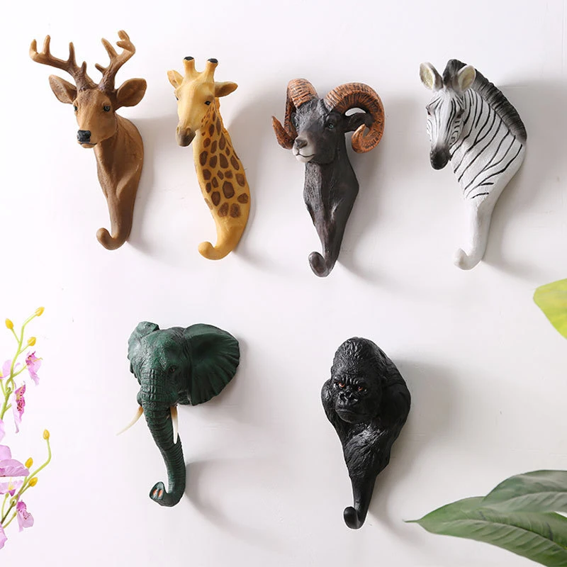 American Animal Retro Hook Wall Decor Wall Shelf Hook Animal Head Decoration Hooks Decoration Hook Bedroom Decor Storage Rack
American Animal Retro Hook Wall Decor Wall Shelf Hook Animal Head Decoration Hooks Decoration Hook Bedroom Decor Storage Rack