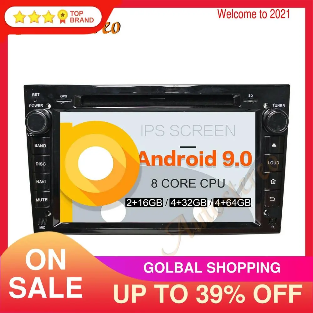 Автомобильный DVD плеер Android 9 0 PX5/PX6 GPS навигация для Opel Vauxhall Astra H G J Vectra Antara Zafira