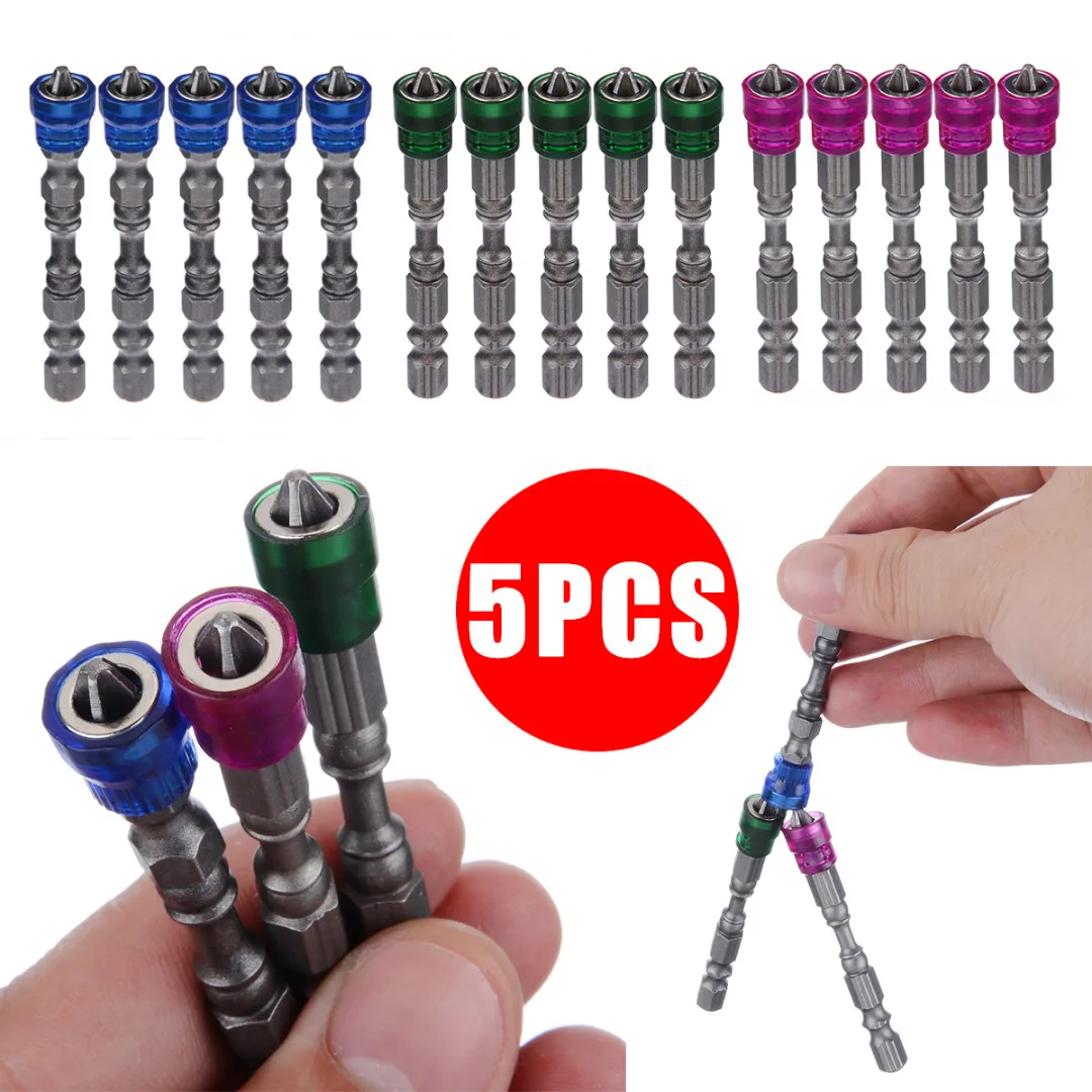 5Pcs PH2 Single Head Magnetic Screwdriver Bits Anti-Slip 1/4 Inch Hex Shank Electric Screwdriver Tool Set
5Pcs PH2 Single Head Magnetic Screwdriver Bits Anti-Slip 1/4 Inch Hex Shank Electric Screwdriver Tool Set