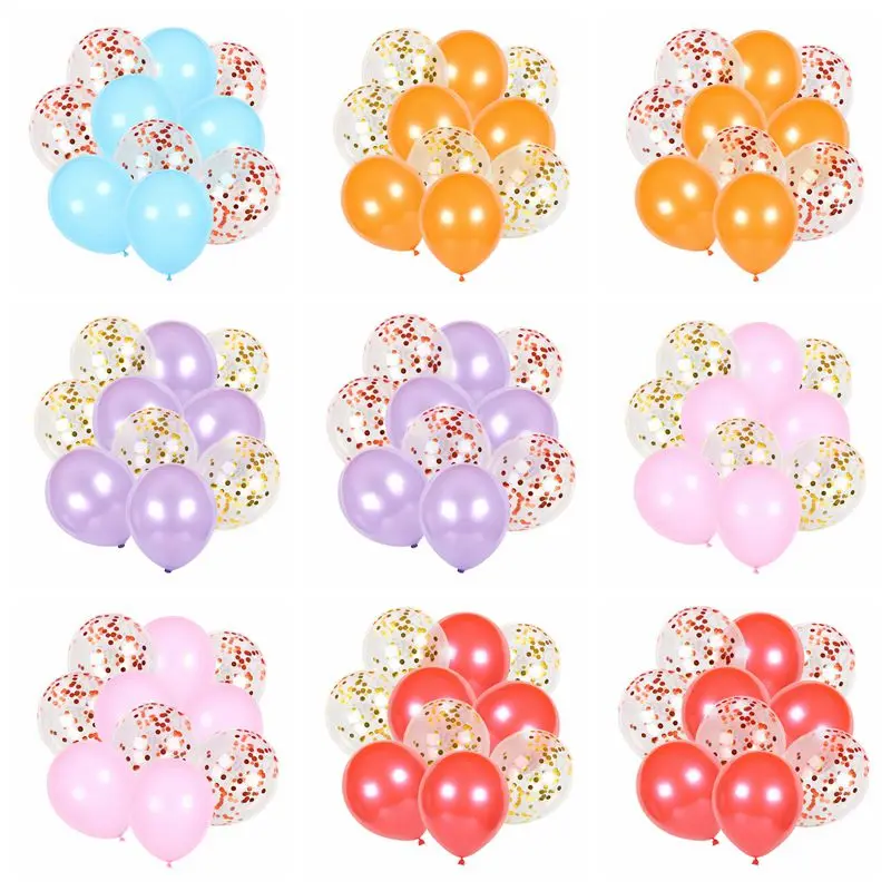10pcs/lot 12inch Latex Balloons And Colored Confetti Birthday Party Decorations Mix Rose Wedding Decoration Helium Ballon
10pcs/lot 12inch Latex Balloons And Colored Confetti Birthday Party Decorations Mix Rose Wedding Decoration Helium Ballon