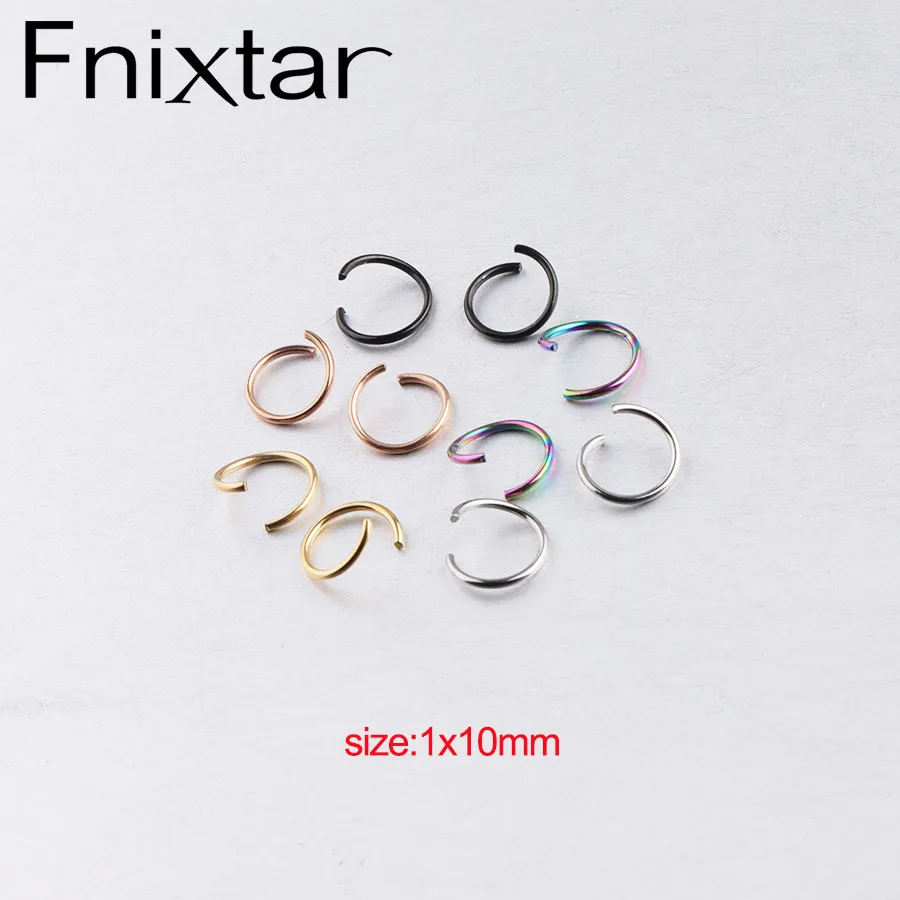 Fnixtar 1*10mm PVD Gold Color Rose Gold Jump Ring Stainless Steel Split Rings Connectors DIY Jewelry Finding 1000pcs/lot
Fnixtar 1*10mm PVD Gold Color Rose Gold Jump Ring Stainless Steel Split Rings Connectors DIY Jewelry Finding 1000pcs/lot