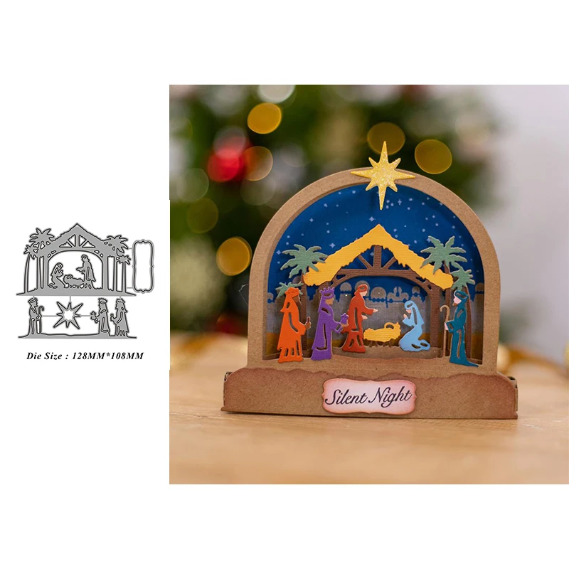 House City Architecture Lace Metal Cutting Dies Stencil Scrapbooking Embossing 2021 New Christmas Craft Dies Diy Molds 
House City Architecture Lace Metal Cutting Dies Stencil Scrapbooking Embossing 2021 New Christmas Craft Dies Diy Molds