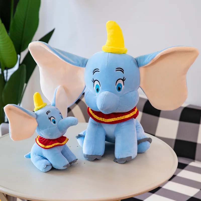 Плюшевые игрушки в виде слона, Дамбо, 25-55 см 
Плюшевые игрушки в виде слона, Дамбо, 25-55 см