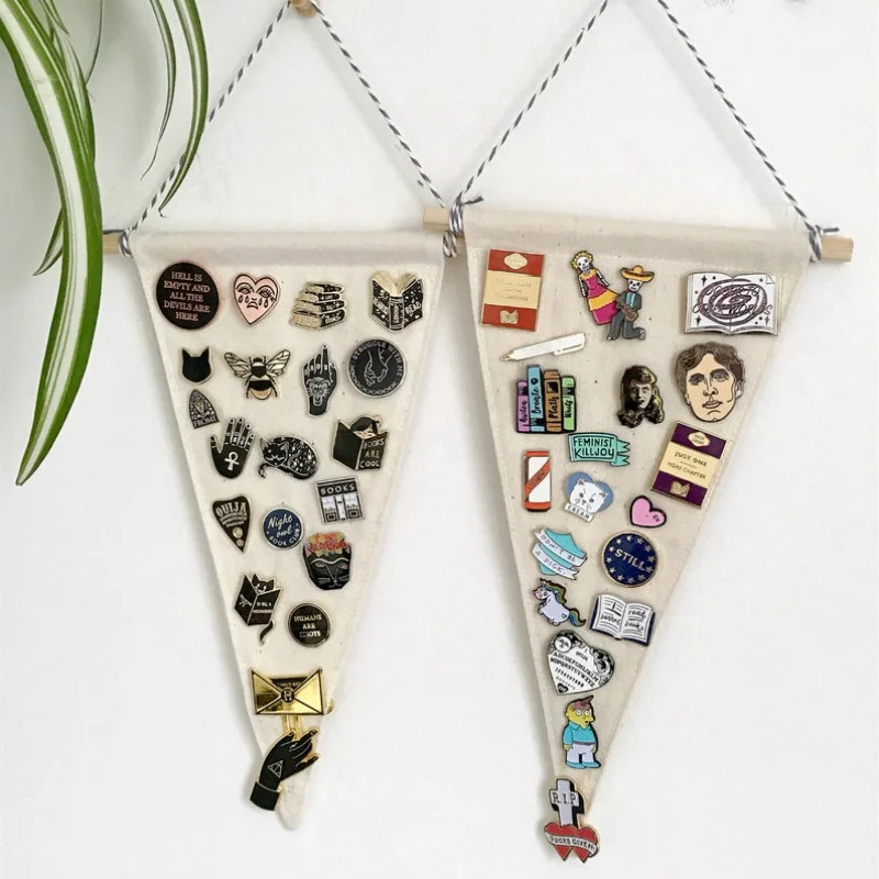 Enamel Pin Display Pennant Badge Wall Display Banner Kids Room Decor Buttons Lapel Collection
Enamel Pin Display Pennant Badge Wall Display Banner Kids Room Decor Buttons Lapel Collection