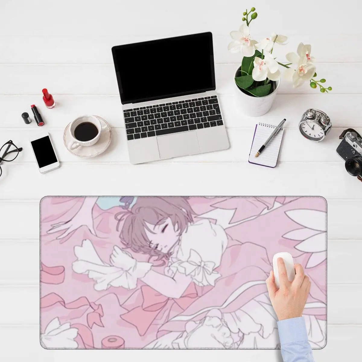 Cardcaptor Sakura Magical Sweet Dreams Gaming Mouse Pad Keyboard Desk Mat Pink Anime XL Fabric Mousepad for Gamers
Cardcaptor Sakura Magical Sweet Dreams Gaming Mouse Pad Keyboard Desk Mat Pink Anime XL Fabric Mousepad for Gamers