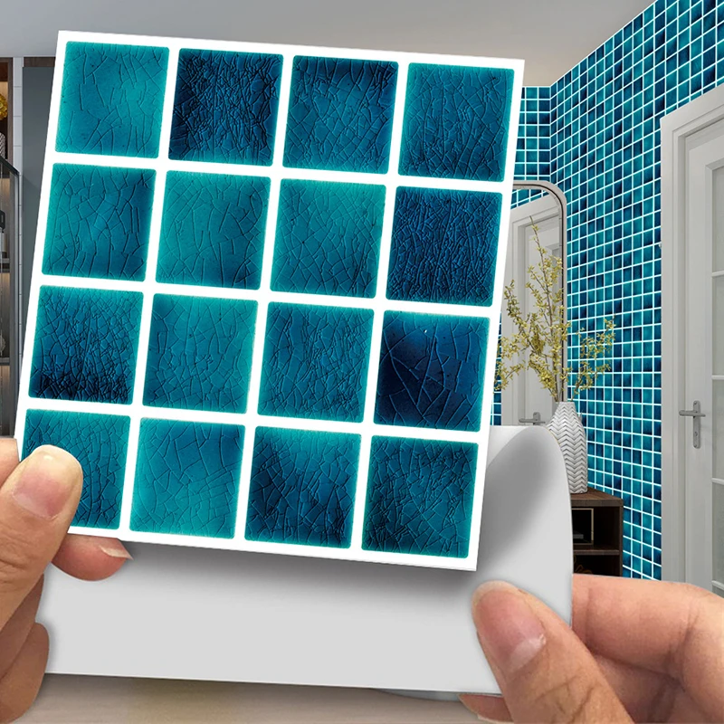 30PCs Mosaic Self-Adhesive Waterproof DIY Wall Art Home Bedroom Bathroom Kitchen Tile Sticker Wall Sticker 10*10cm Home Decor
30PCs Mosaic Self-Adhesive Waterproof DIY Wall Art Home Bedroom Bathroom Kitchen Tile Sticker Wall Sticker 10*10cm Home Decor